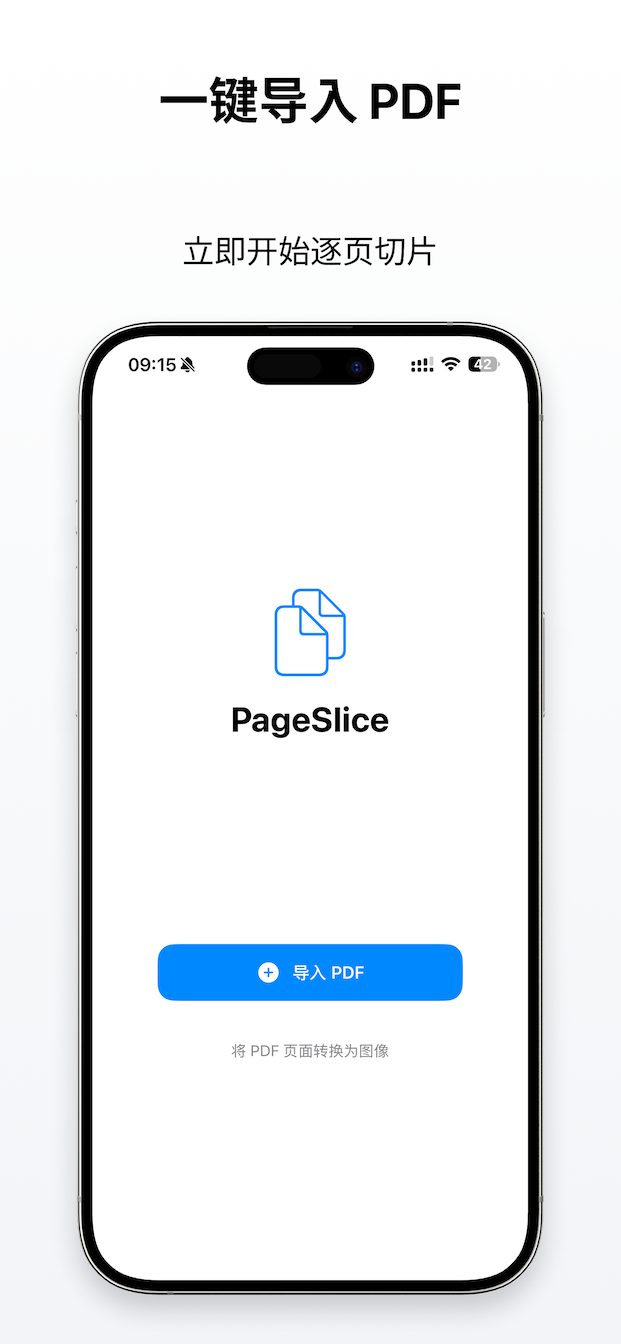 PageSlice 选择 PDF